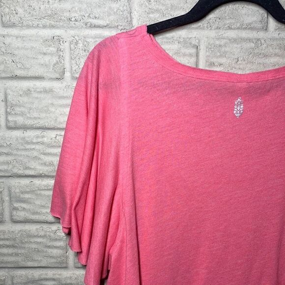 NWT MSRP $48 Free People Sweet Thing Flowy Sleeve T-Shirt Women's Size Medium - Picture 8 of 10